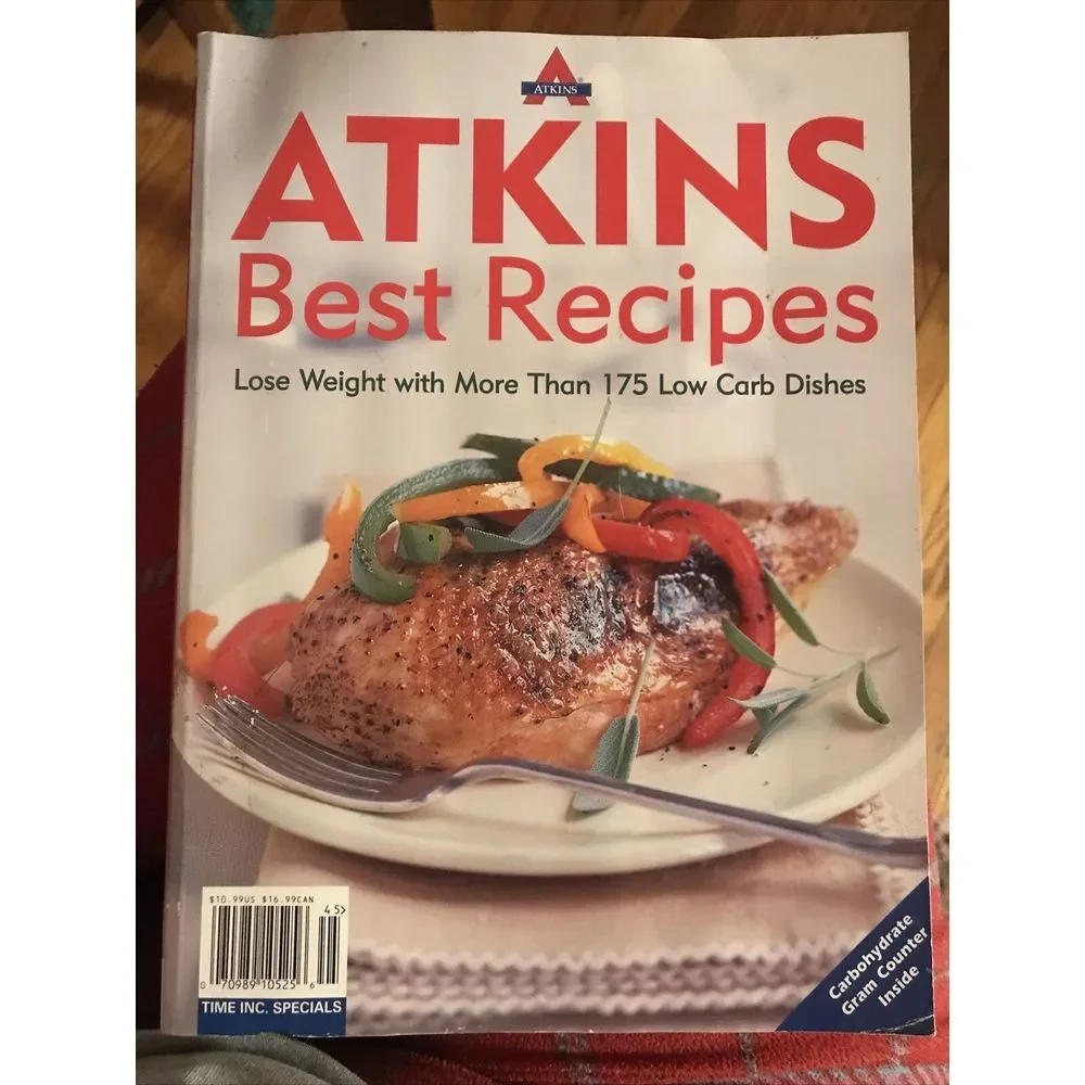 Atkins Best Recipes Lose Weight With More than 175 Low Carb Dishes 160‎ pgs